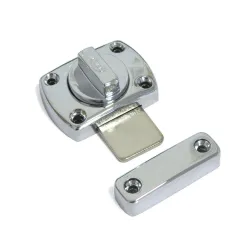 Zasuwka nawierzchniowa 40x65mm chromowana mod. 388 DIS