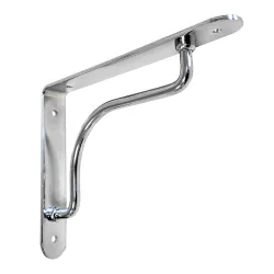 Wspornik półki stalowy chrom 180x230mm PALLADIO 23