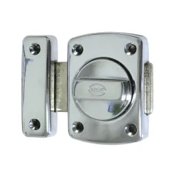 Zasuwka zamek nawierzchniowy 50x70mm chrom połysk mod. 388