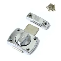 Zasuwka zamek nawierzchniowy 50x70mm chrom połysk mod. 388