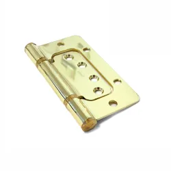 Zawias szczelinowy 101x89mm stal mosiądzowany 2szt. mod. BG1 EAN