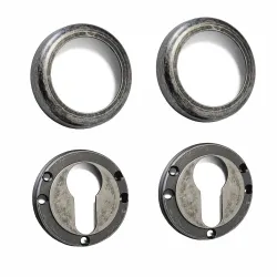 Szyld wkładki rozeta 50mm żelazo antyczne 2szt. 231B