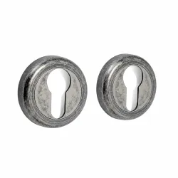 Szyld wkładki rozeta 50mm żelazo antyczne 2szt. 231B