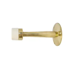 Odbój 600 mosiężny z białą gum ścia