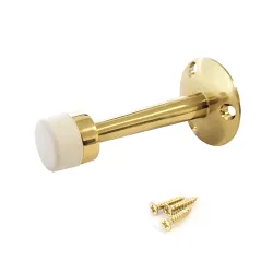 Odbój 600 mosiężny z białą gum ścia