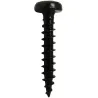 Wkręty czarne 5x25 łeb walcowy soczewkowy PZ Panelvit 100szt.