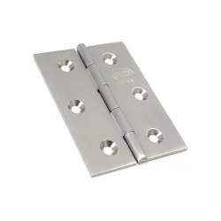 Zawias mosiężny 70x50mm chrom mat splatany mod. 1002