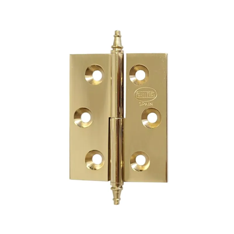 Zawias mosiężny lakierowany 50x40mm LEWY (pl) mod. 1006