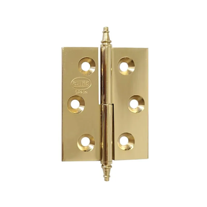Zawias mosiężny lakierowany 50x40mm PRAWY (pl) mod. 1006