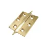 Zawias mosiężny lakierowany 50x40mm LEWY (pl) mod. 1006 EAN