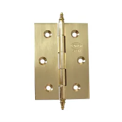 Zawias mosiężny lakierowany 70x50mm splatany ozdobny mod. 1003