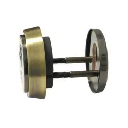 Szyld antywłamaniowy 65mm złoto antyczne mod. 30