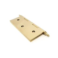 Zawias meblowy mosiężny matowy 60x50mm splatany mod. 1003