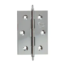 Zawias mosiężny 70x50mm chrom połysk splatany mod. 1003