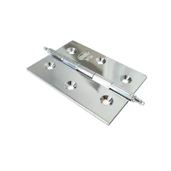 Zawias mosiężny 70x50mm chrom połysk splatany mod. 1003