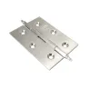 Zawias mosiężny 70x50mm chrom mat splatany mod. 1003