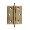 Zawias mosiężny 60x50mm złoto antyczne splatany mod. 1003