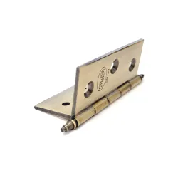 Zawias mosiężny 60x50mm złoto antyczne splatany mod. 1003