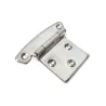 Zawias meblowy 63x40mm INOX asymetryczny mod. 6