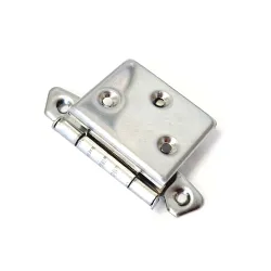 Zawias meblowy 63x40mm INOX asymetryczny mod. 6