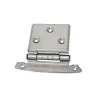 Zawias meblowy 63x40mm INOX asymetryczny mod. 6
