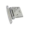 Zawias meblowy 63x40mm INOX asymetryczny mod. 6