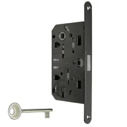 Zamek magnetyczny na klucz 90/50 czarny tytan F18 Mediana POLARIS 2XT