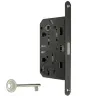 Zamek magnetyczny na klucz 90/50 czarny tytan F18 Mediana POLARIS 2XT