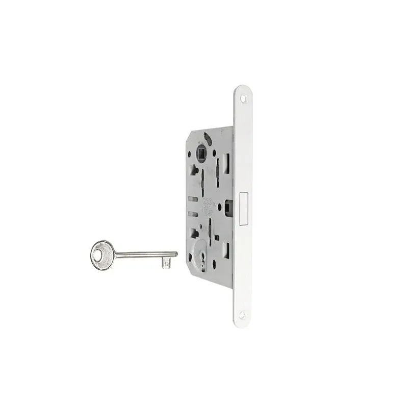 Zamek magnetyczny na klucz 90/50 F18 biały RAL9016 Mediana POLARIS 2XT
