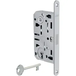 Zamek magnetyczny na klucz 90/60 chrom mat F18 Mediana POLARIS 2XT