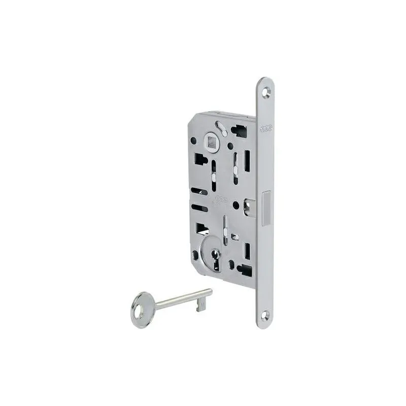 Zamek magnetyczny na klucz 90/60 chrom mat F18 Mediana POLARIS 2XT