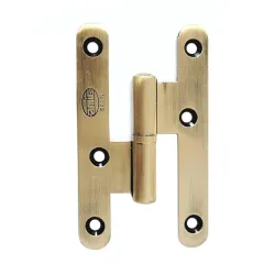 Zawias do drzwi 100x58mm mosiądz złoto antyczne Prawy (pl) mod. 405
