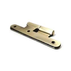Zawias do drzwi 100x58mm mosiądz złoto antyczne Prawy (pl) mod. 405