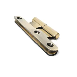 Zawias do drzwi 100x58mm mosiądz złoto antyczne Prawy (pl) mod. 405