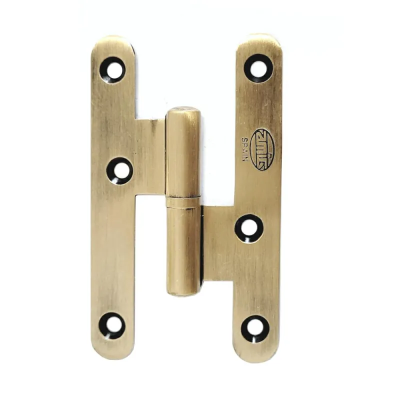 Zawias do drzwi 100x58mm mosiądz złoto antyczne Lewy (pl) mod. 405