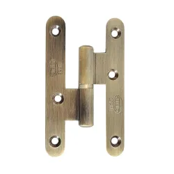 Zawias do drzwi 100x57mm mosiądz złoto antyczne rozłączny PRAWY (pl) mod. 405