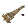 Zawias ozdobny rustykalny złoto antyczne 250x111mm młotkowany mod. 554 EAN EAN