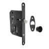 Zamek hakowy na wkładkę 50mm czarny czoło 16x160mm SCIVOLA Tre
