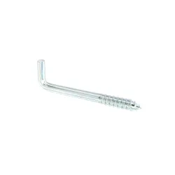 Haczyki wkręcane 4,8x70mm cynkowane Hak prosty 4 szt.