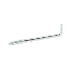 Haczyki wkręcane 3,7x70mm cynkowane hak prosty 10szt.