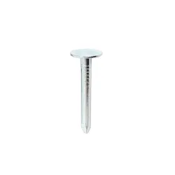 Gwoździe do betonu 3,4x30mm szeroki łeb stalowy cynkowane 18 sztuk