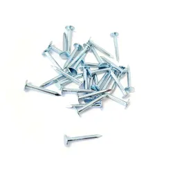 Gwoździe do betonu 2,7x25mm stalowe cynkowane szeroki łeb 31 szt.