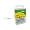 Haczyki wbijane 2,25x30mm stalowe cynkowane Haki L 26szt.