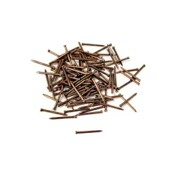 Gwoździe gwoździki do betonu 1,5x20mm stalowy miedziowany 113 sztuk