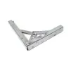 Wspornik półki składany stalowy chromowany 200x185mm mod. 8