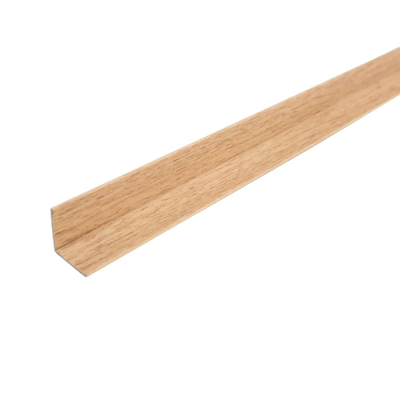 Profil kątowy 20x20mm dł. 2,5m PCV buk