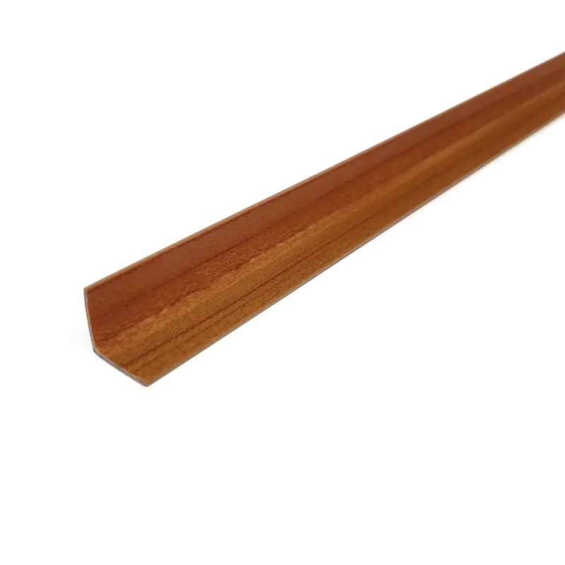 Profil kątowy 20x20mm dł. 2,5m PCV wiśnia