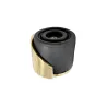 Odbój drzwiowy czarny / złoty 38x30mm odbojnik podłogowy przykręcany