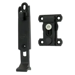 Zatrzask okiennicy automatyczny czarny mod.3102 Piesek