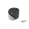 Odbój drzwiowy czarny / chrom mat 38mm odbojnik podłogowy